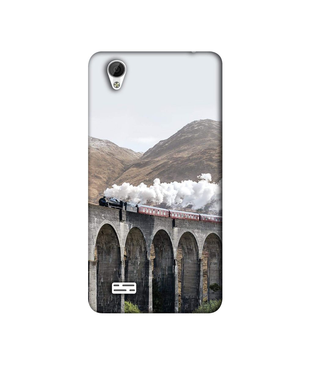 Amazon Brand - Solimo Designer Steam Train 3D Printed Hard Back Case Mobile Cover for Vivo Y31