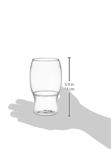 AmazonCommercial Shatterproof Pint Glass, 18 oz, Pack of 60