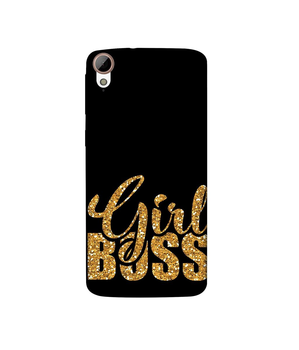 Amazon Brand - Solimo Designer Sparkle Girl Boss 3D Printed Hard Back Case Mobile Cover for HTC Desire 828 Dual