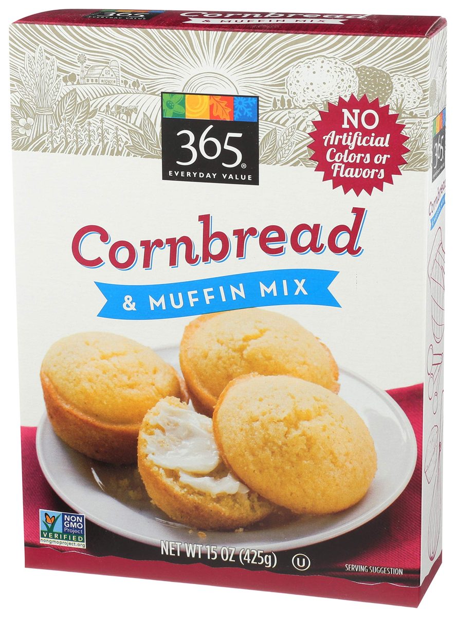 365 Everyday Value, Cornbread & Muffin Mix, 15 oz