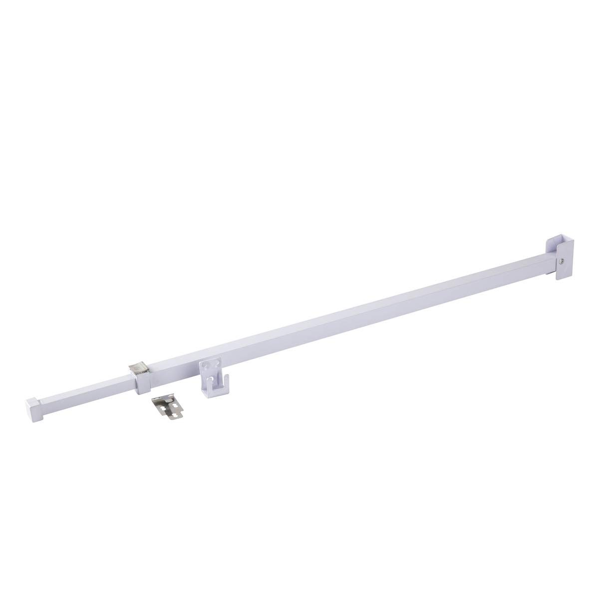AmazonBasics Patio Door Security Bar, White, 1-Pack