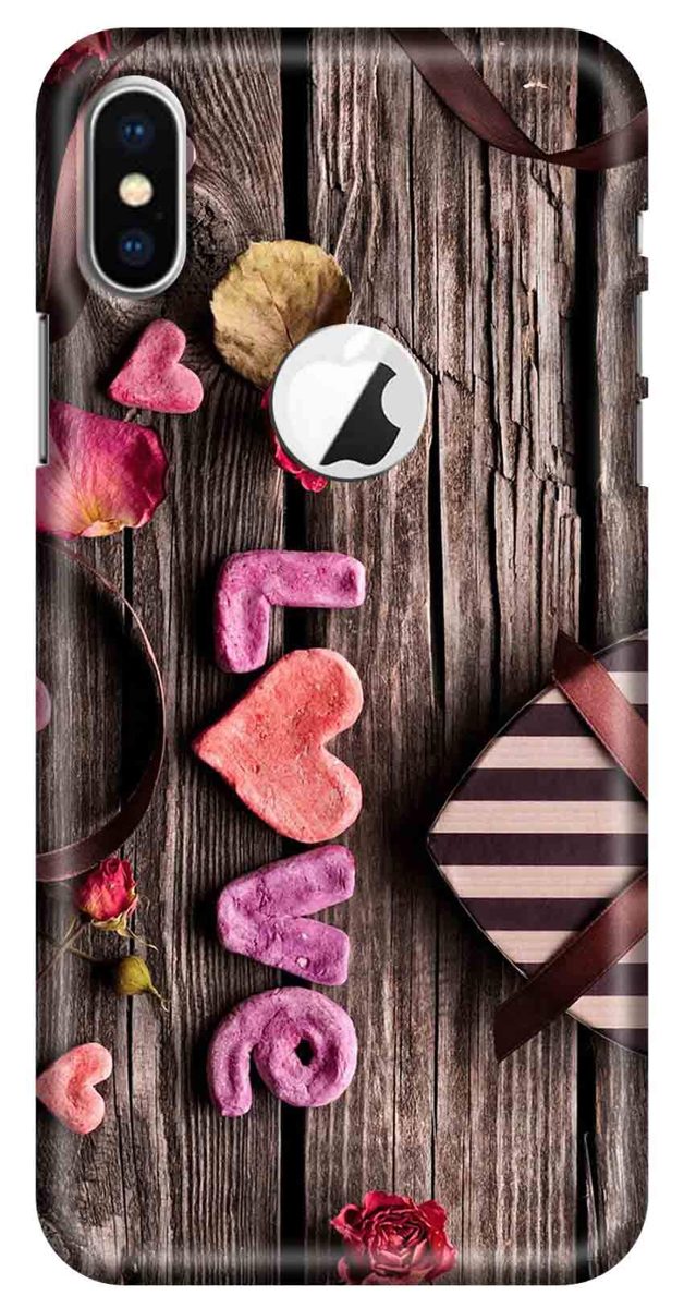 Amazon Brand - Solimo Designer Heart Design 3D Printed Hard Back Case Mobile Cover for Apple iPhone Xs Max