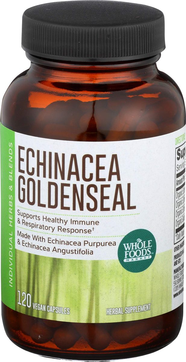 Whole Foods Market, Echinacea Goldenseal, 120 ct