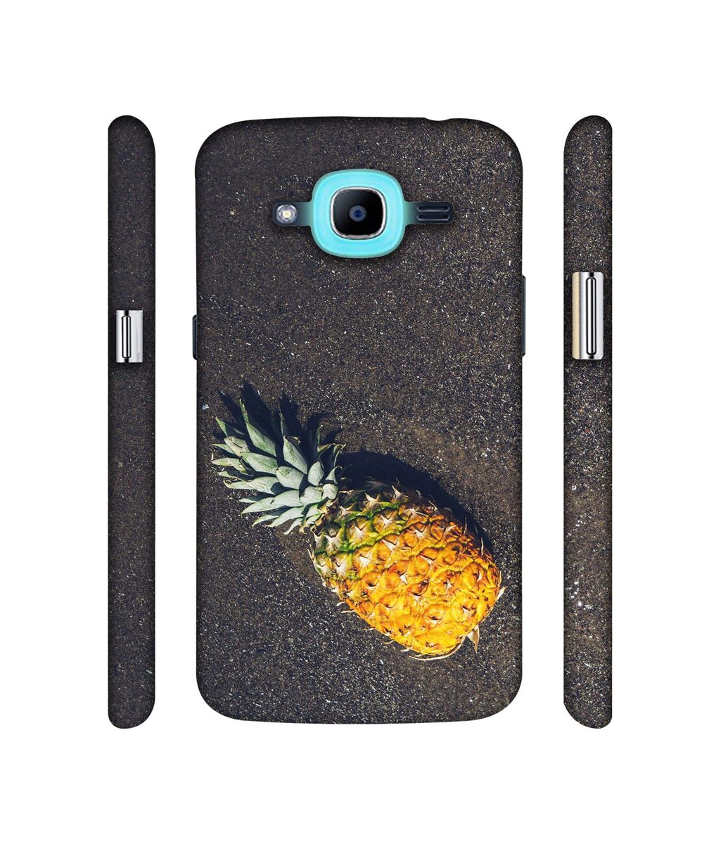 Amazon Brand - Solimo Designer Pineapple 3D Printed Hard Back Case Mobile Cover for Samsung Galaxy J2 (2016)