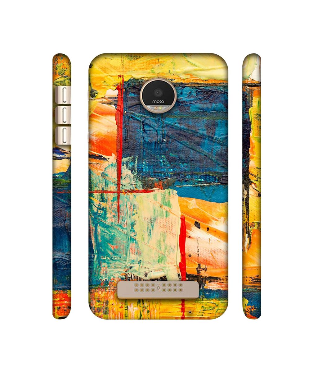Amazon Brand - Solimo Designer Multicolor Box 3D Printed Hard Back Case Mobile Cover for Motorola Moto Z Play