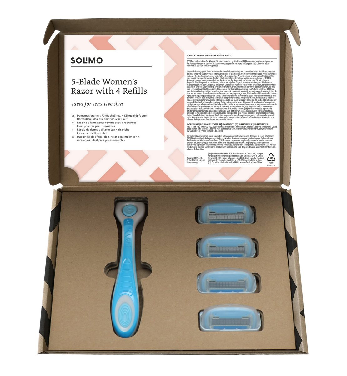 Amazon Brand: Solimo Women's Shaver
