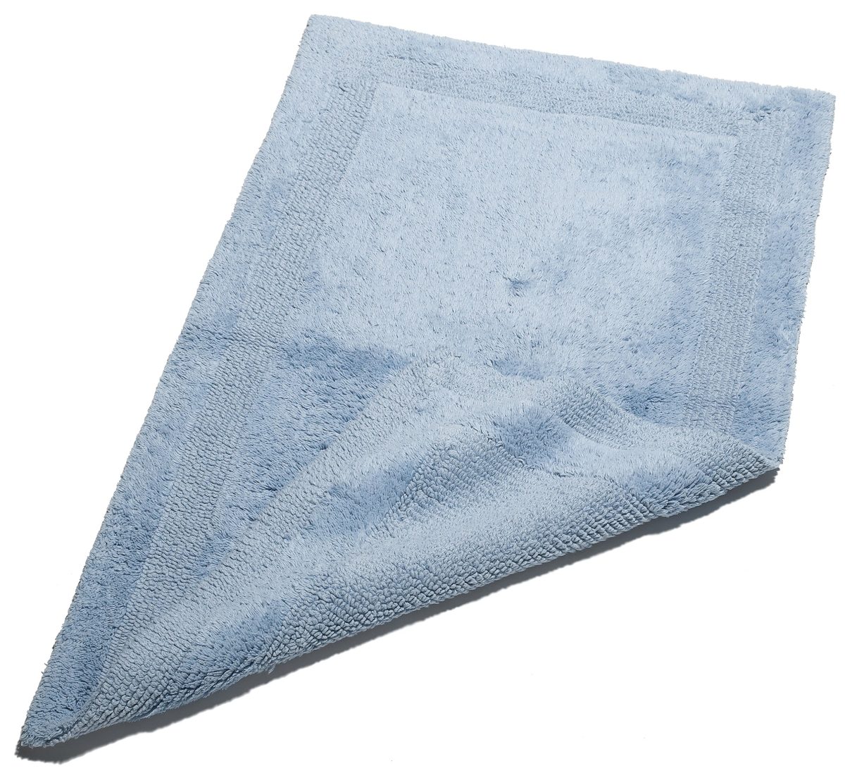 Pinzon Luxury Reversible 21-By-34-Inch Cotton Bath Rug, Sky