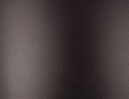 Amazon Brand – Rivet 3-Light Vanity with Seeded-Glass Shades, 7"H, Bronze