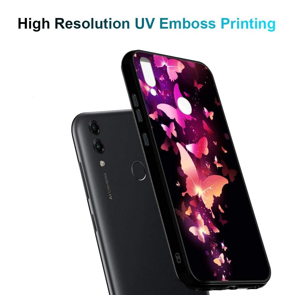 Amazon Brand - Solimo Designer Butterfly Printed Hard Back Case Mobile Cover forHonor 8C (D1171)