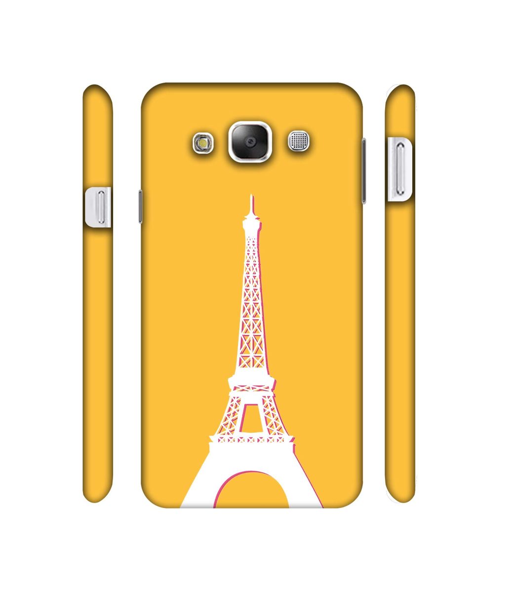 Amazon Brand - Solimo Designer Eiffel Tower 3D Printed Hard Back Case Mobile Cover for Samsung Galaxy E5