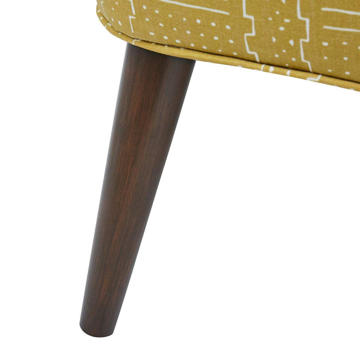 Amazon Brand – Rivet SoDo Round Back Modern Accent Chair, Citrine