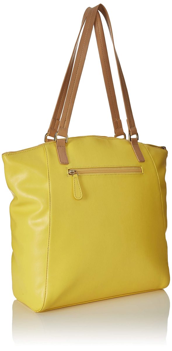 Amazon Brand - Eden & Ivy Aw-19 Women's Tote bag (Mustard)