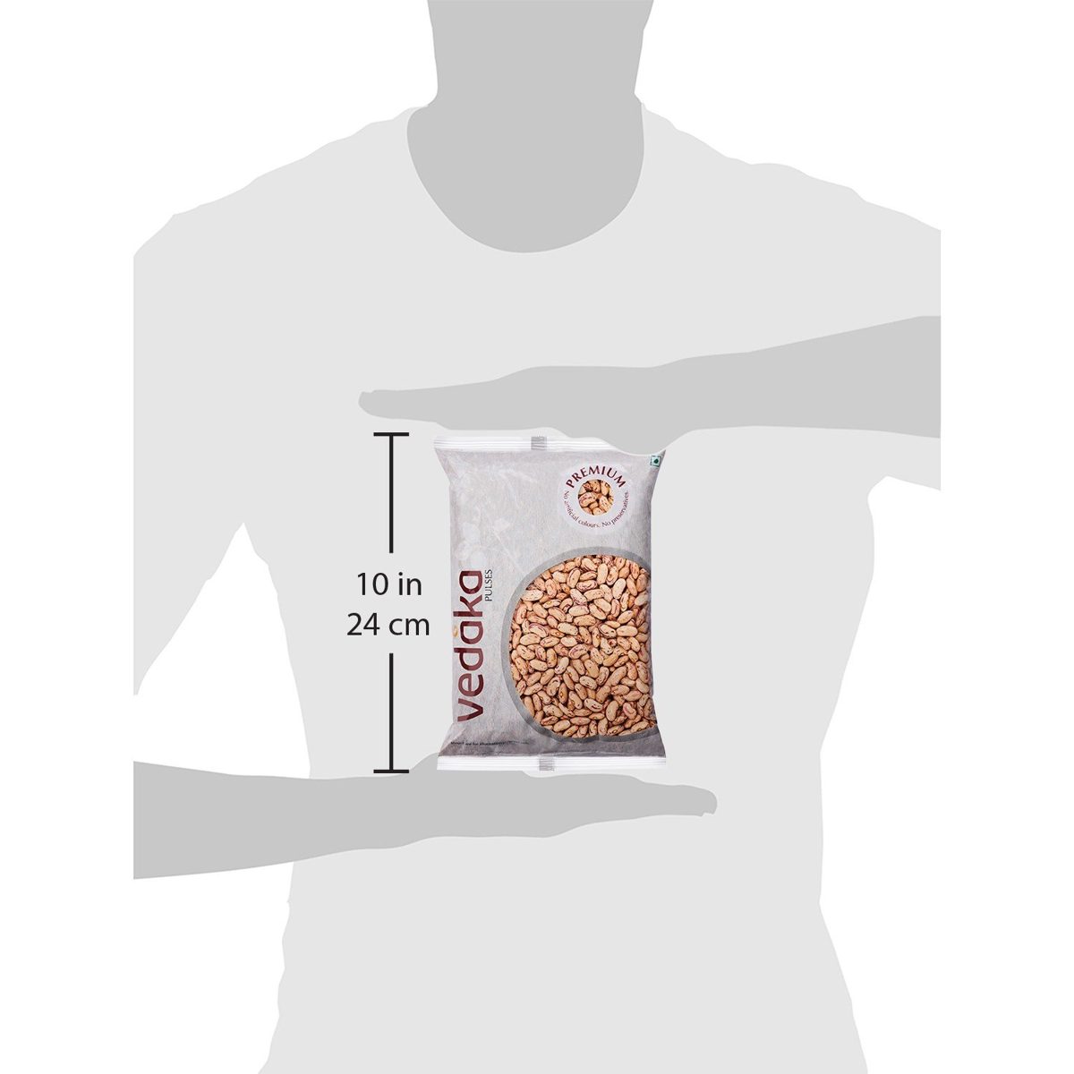 Amazon Brand - Vedaka Premium Chitra Rajma, 1kg