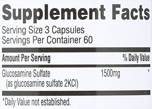 365 Everyday Value, Glucosamine Sulfate 500mg, 180 ct
