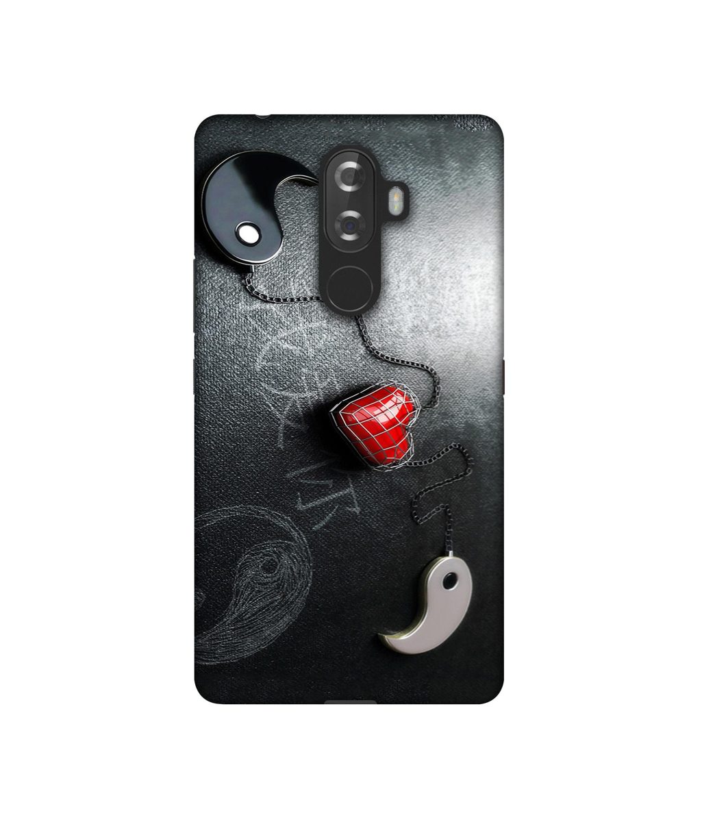 Amazon Brand - Solimo Designer Chinnese Yin and Yang UV Printed Soft Back Case Mobile Cover for Lenovo K8 Note