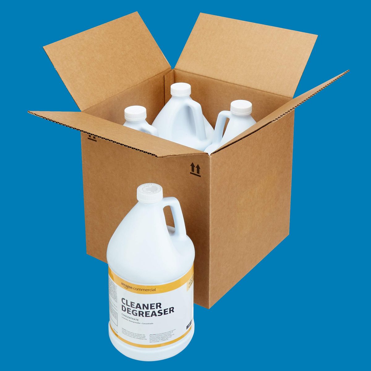 AmazonCommercial Degreaser, Concentrate 1-Gallon, 4-Pack