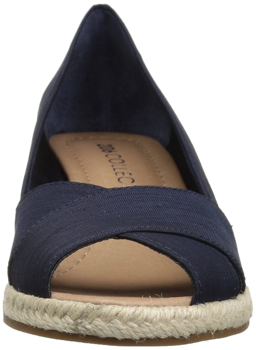 Amazon Brand - 206 Collective Women's Braylon Open-Toe Espadrille Wedge-Low Sandal