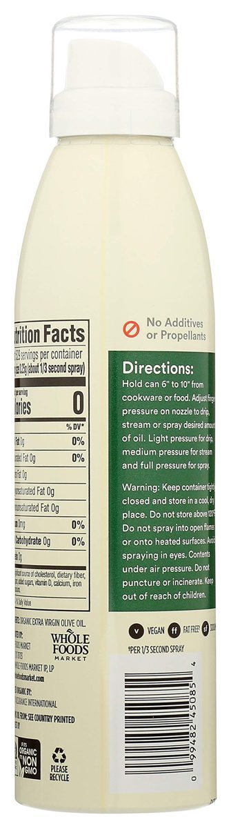 365 Everyday Value, Organic Extra Virgin Olive Oil Non-Stick Cooking Spray, 5 fl oz