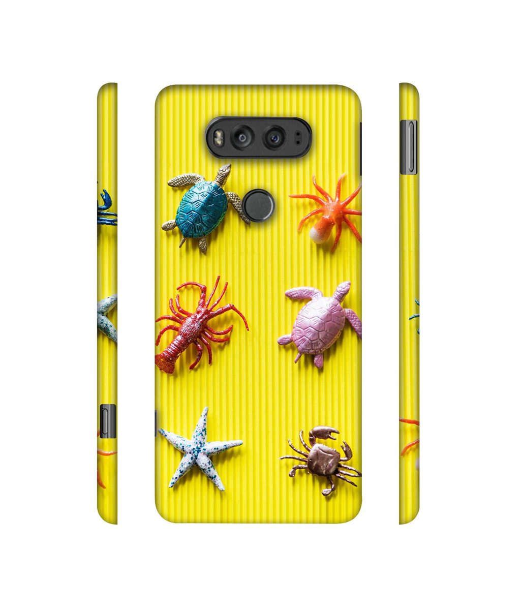 Amazon Brand - Solimo Designer Sea Animals 3D Printed Hard Back Case Mobile Cover for LG V20