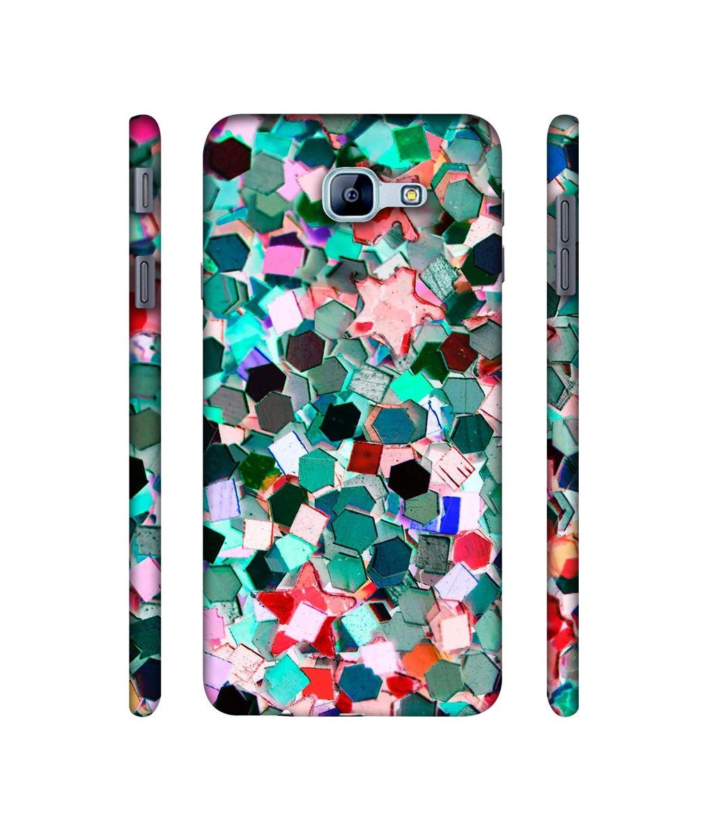 Amazon Brand - Solimo Designer Multicolor Stone 3D Printed Hard Back Case Mobile Cover for Samsung Galaxy A8 (2016)