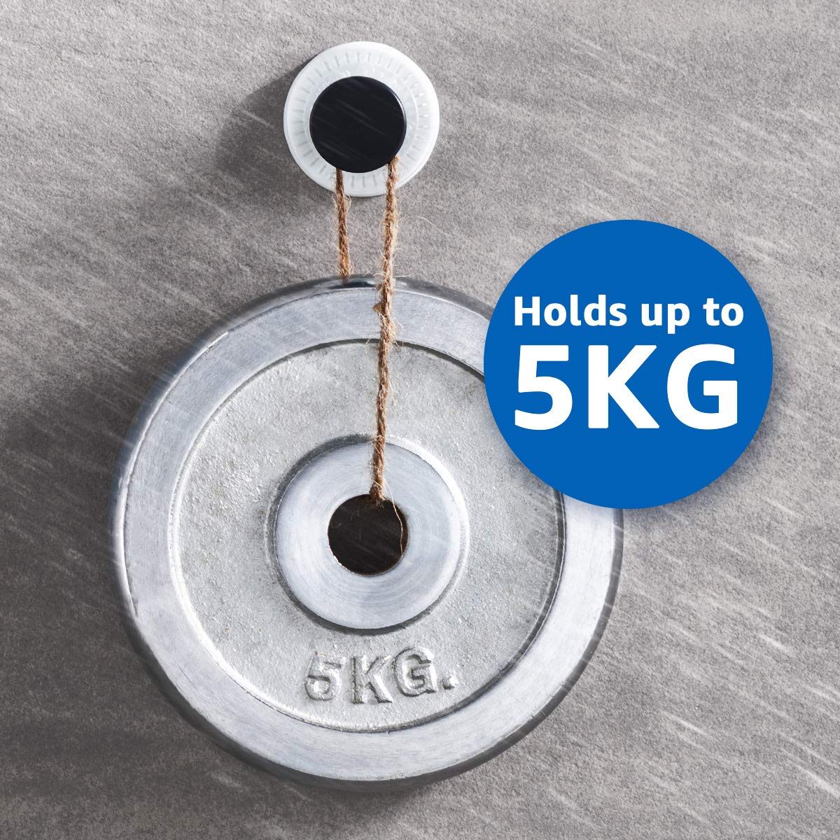 Eono Vacuum Suction Cup 6 Pack No Drilling Sucker Hooks made of premium TPU gel and durable plastic with oil-proof and waterproof, can adapt to various environments such as kitchen or bathroom