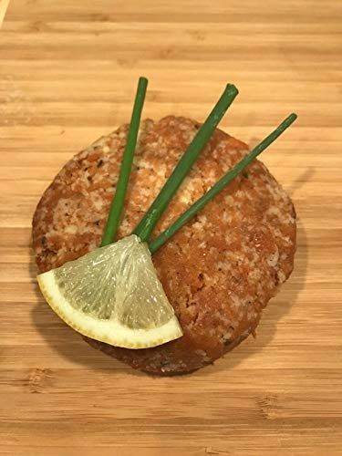 Garlic Parmesan Salmon Burger
