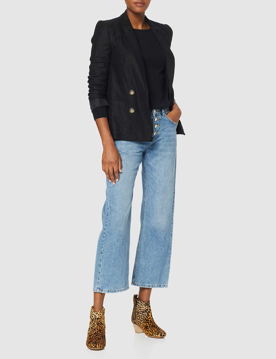 Amazon Brand - find. Women's Ankle Boots, Brown Leopard), US 10.5