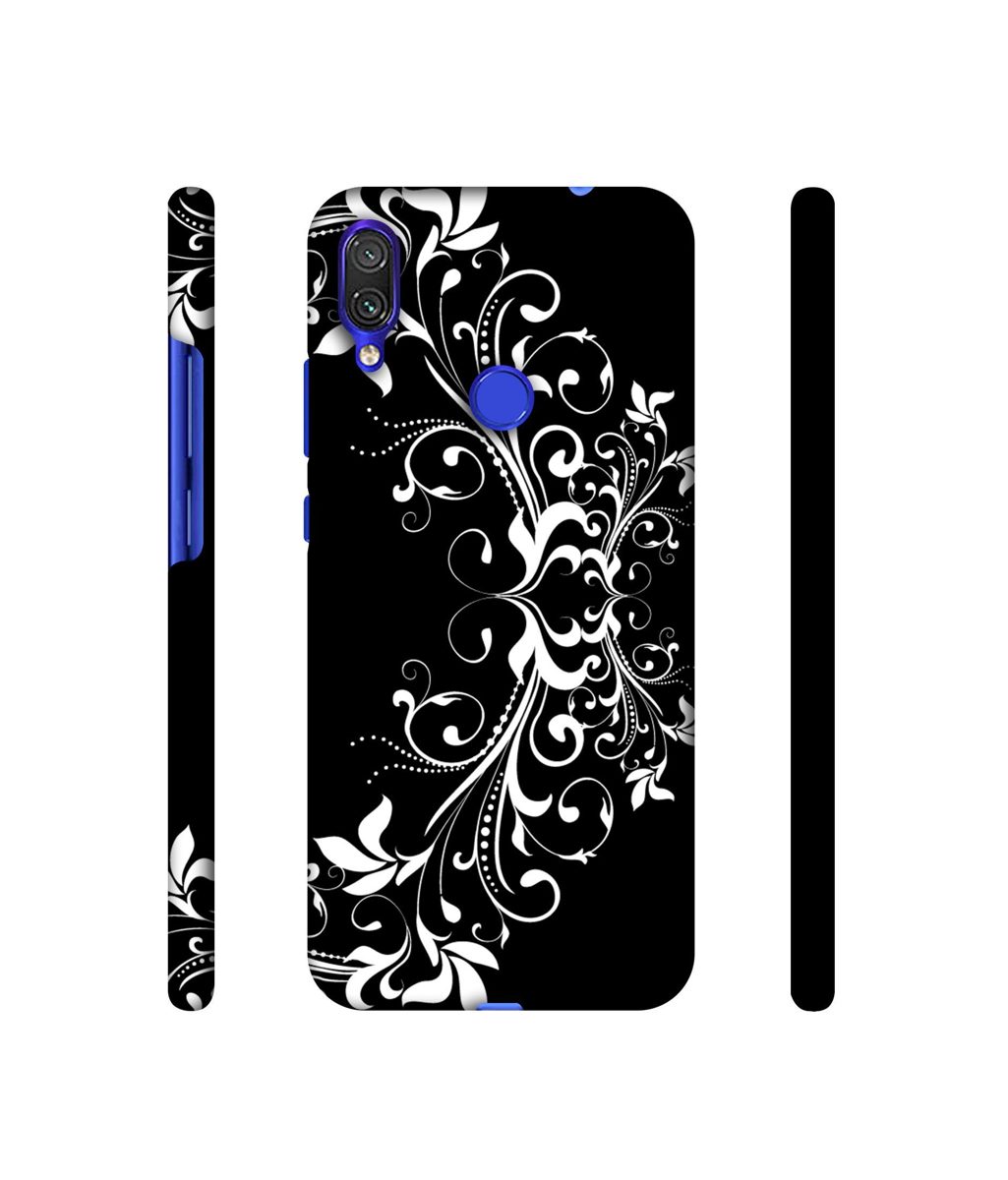 Amazon Brand - Solimo Designer Flower Art Pattern 3D Printed Hard Back Case Mobile Cover for Xiaomi Redmi Note 7 Pro