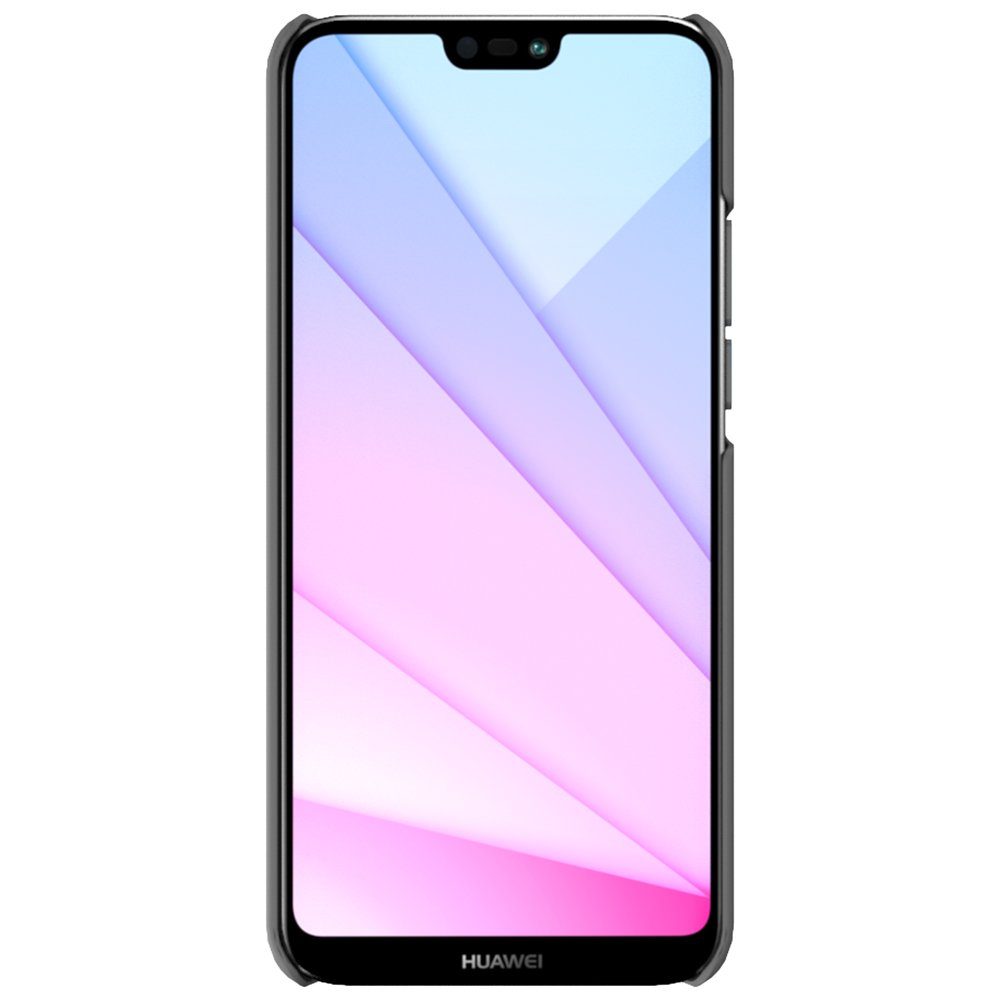 Amazon Brand - Solimo Mobile Cover (Hard Back & Slim) for Huawei Nova 3 (Black)