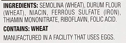 Amazon Brand - Solimo Pasta, Spaghetti, 16oz