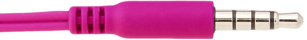 AmazonBasics In-Ear Headphones with Universal Mic - Pink