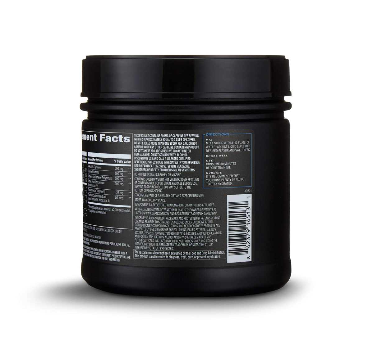 OWN PWR Elite Series Pre Workout Powder, Blue Raspberry, 25 Servings, Keto Friendly, 5G Creatine, 2G Beta Alanine (as CarnoSyn), 300mg Caffeine & more