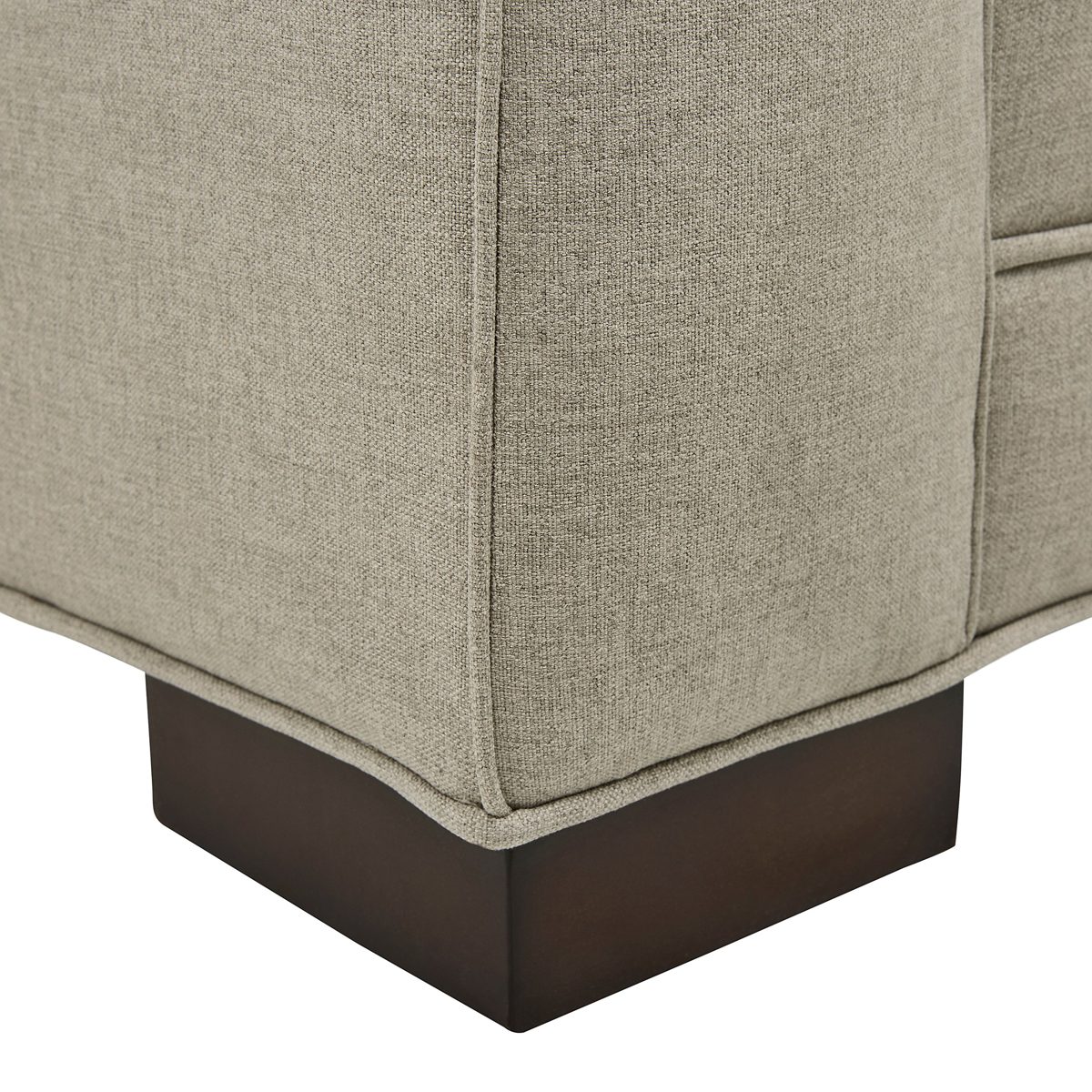 Amazon Brand – Stone & Beam Dalton Performance Fabric Living Room Accent Arm Chair, 41.5"W, Stone