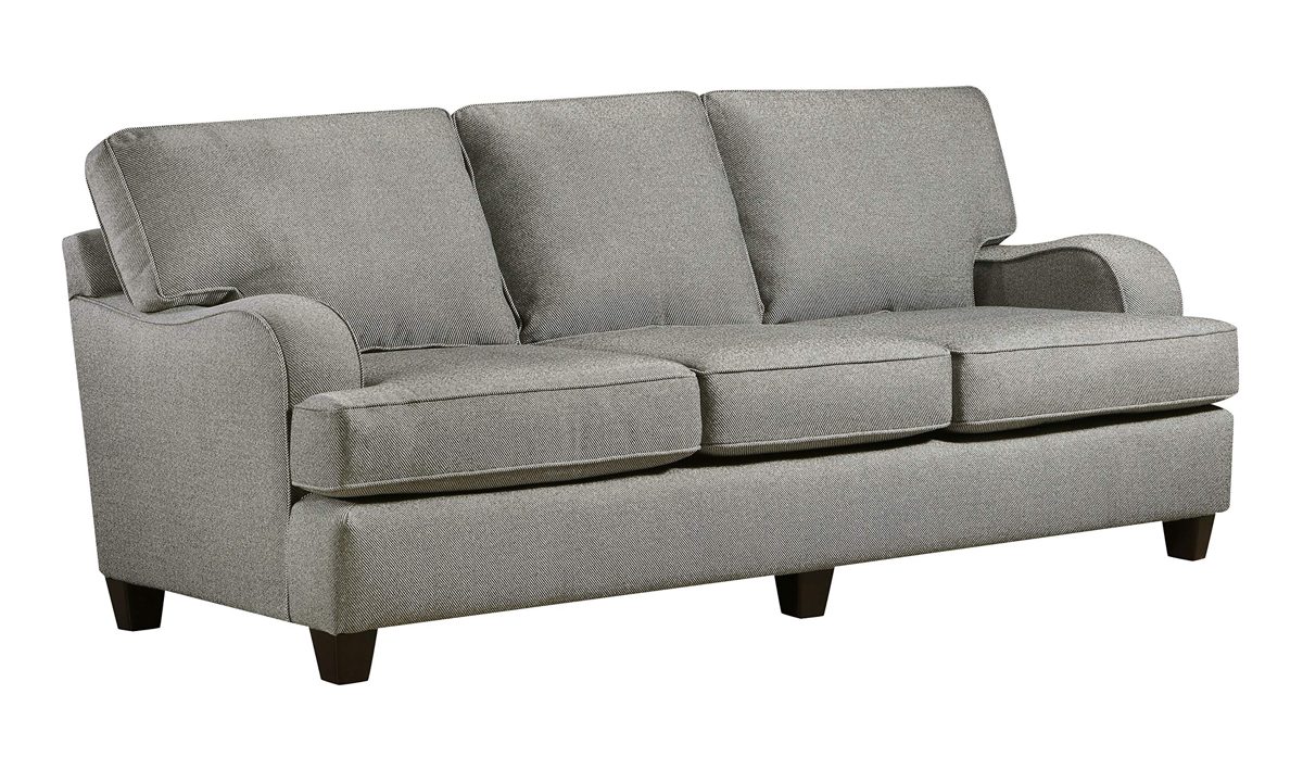 Amazon Brand – Stone & Beam Anne Marie Contemporary Sofa Couch, 91.5"W, Charcoal