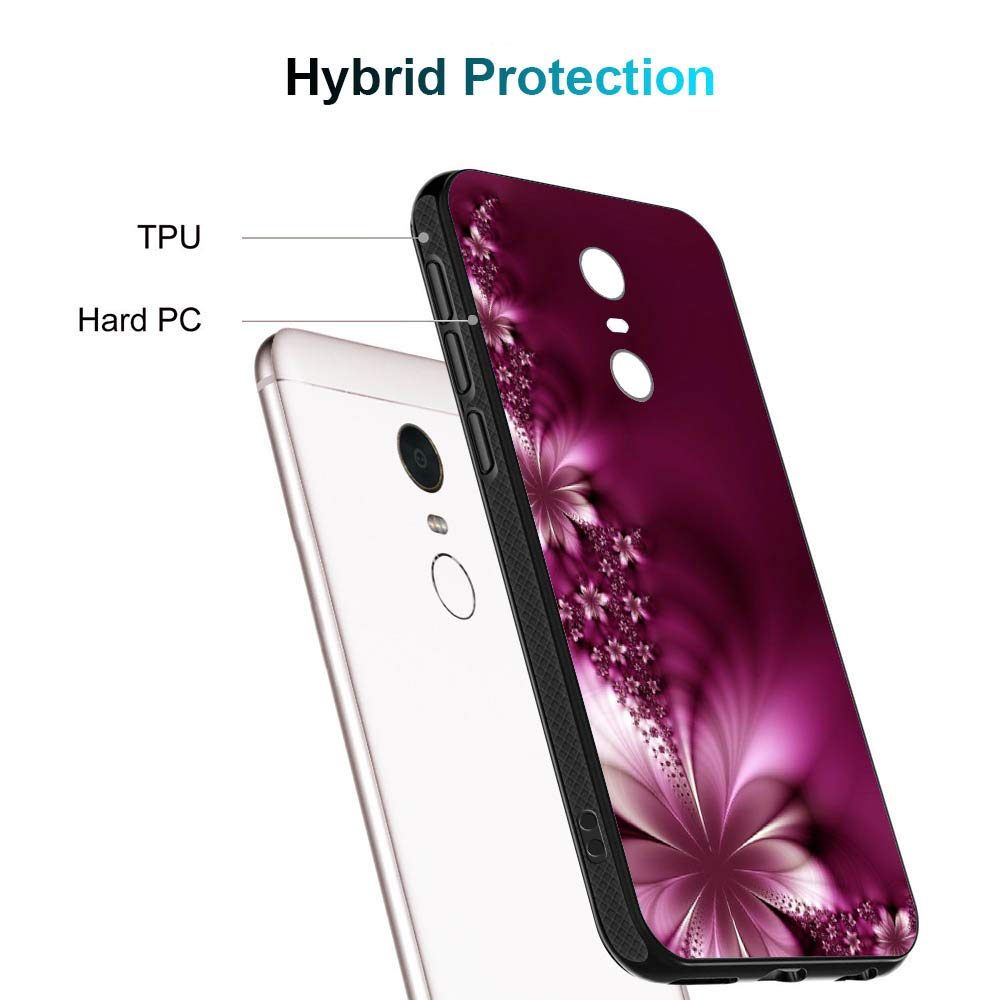 Amazon Brand - Solimo Designer Floral Printed Hard Back Case Mobile Cover for Xiaomi Redmi 5 (D1159)