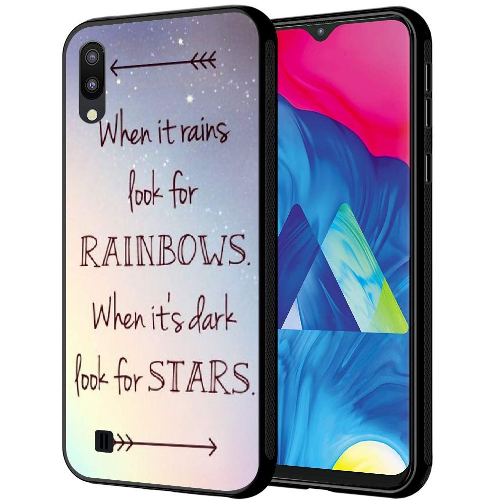 Amazon Brand - Solimo Designer Rainbow Printed Hard Back Case Mobile Cover for Samsung Galaxy M10 (D1237)
