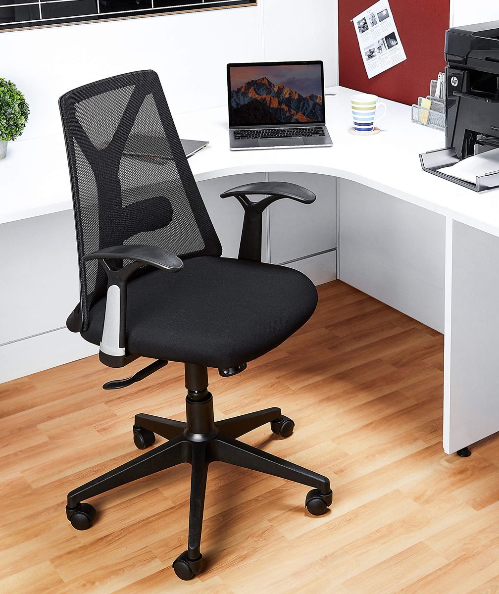 Amazon Brand - Solimo Zurich Mid Back Mesh Office Chair