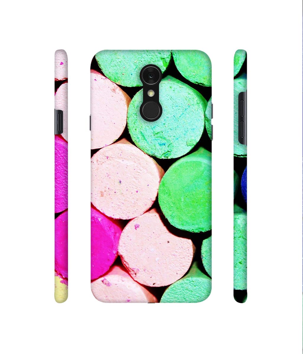 Amazon Brand - Solimo Designer Wax Color 3D Printed Hard Back Case Mobile Cover for LG Q7