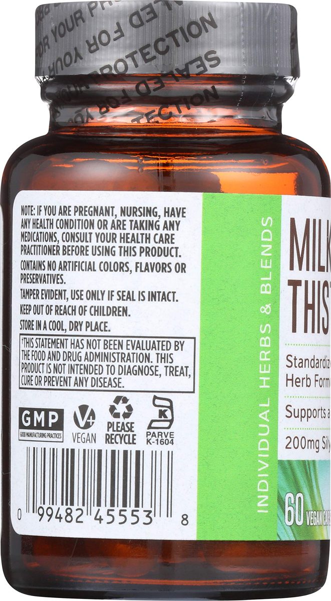 Whole Foods Market, Milk Thistle, 60 ct