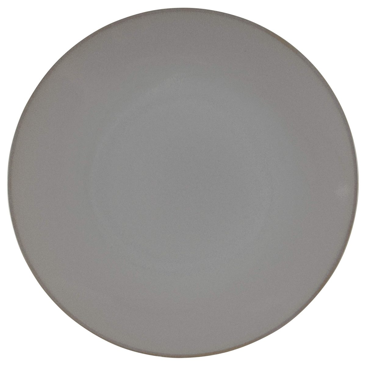 Amazon Brand – Stone & Beam Corwin Rustic Reactive-Glaze Stoneware 18-Piece Dinnerware Set, Service for 6, Granite