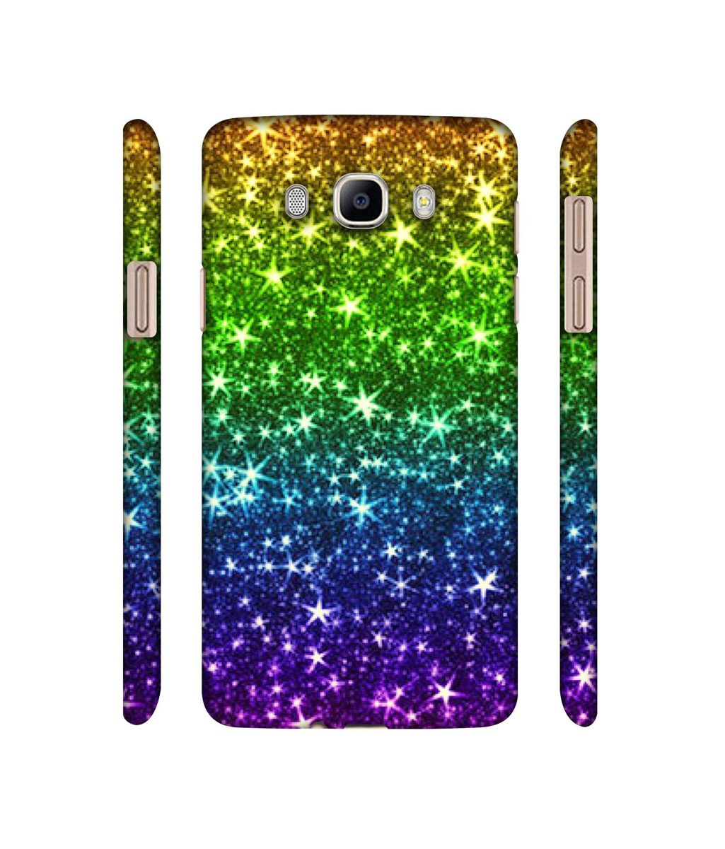 Amazon Brand - Solimo Designer Multicolor Stars 3D Printed Hard Back Case Mobile Cover for Samsung Galaxy J7 (2016)