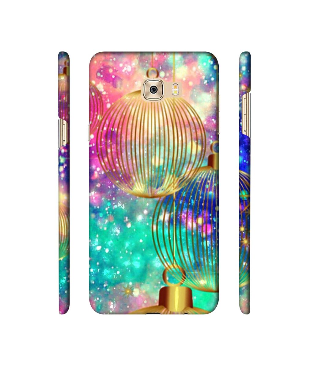 Amazon Brand - Solimo Designer Hanging Balls 3D Printed Hard Back Case Mobile Cover for Samsung Galaxy C7 Pro
