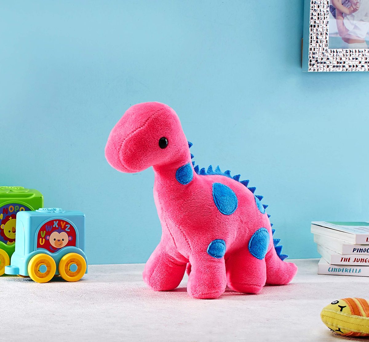 Amazon Brand- Jam & Honey Dino (Magenta) - 22 cm