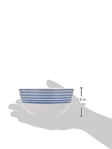 Amazon Brand - Solimo 12 Piece Dinnerware Set (Blue Floral)