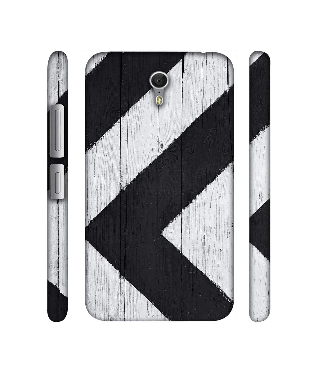Amazon Brand - Solimo Designer Black Paint Texture on Wood 3D Printed Hard Back Case Mobile Cover for Lenovo ZUK Z1