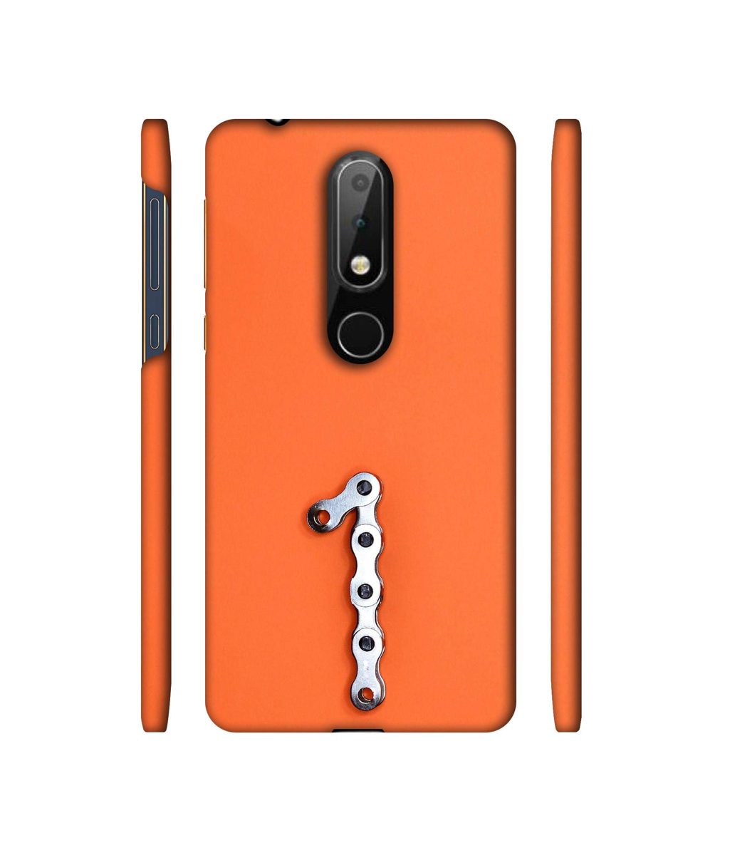 Amazon Brand - Solimo Designer Number One 3D Printed Hard Back Case Mobile Cover for Nokia 6.1 Plus