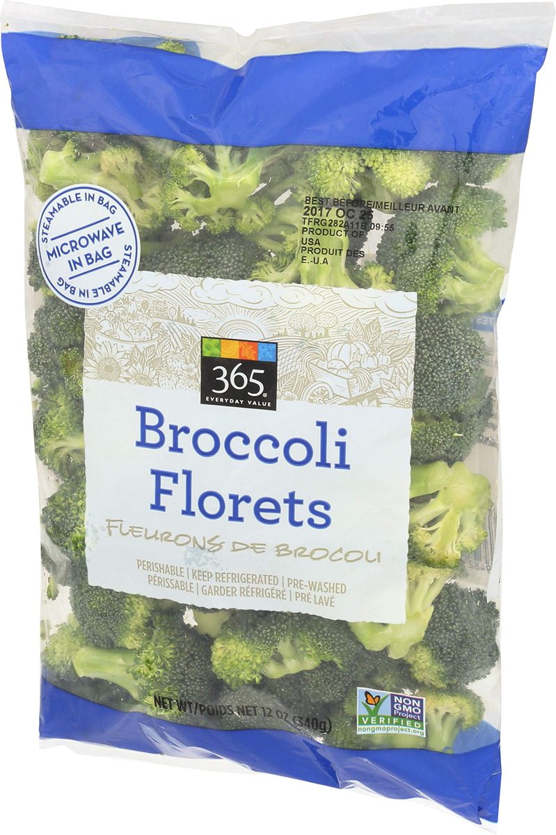 365 Everyday Value, Broccoli Florets, 12 oz