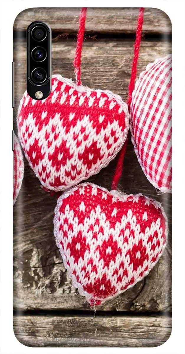 Amazon Brand - Solimo Designer Heart Design 3D Printed Hard Back Case Mobile Cover for Samsung Galaxy A50s