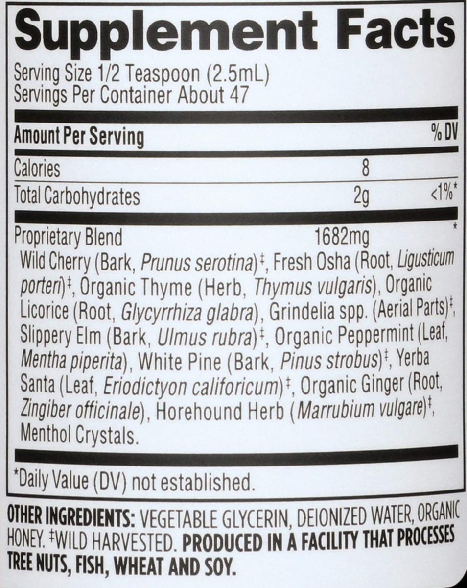 Whole Foods Market, Bronchial Syrup, 4 fl oz