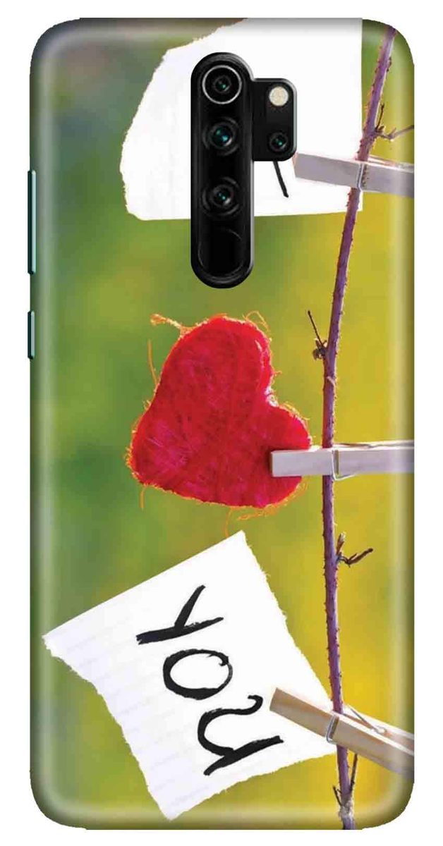 Amazon Brand - Solimo Designer Heart Design 3D Printed Hard Back Case Mobile Cover for Xiaomi Redmi Note 8 Pro